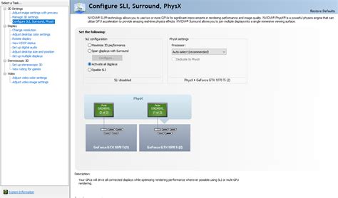 Nvidia Control Panel SLI mode selector | Jeff Stokes