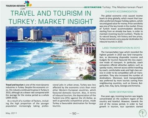 Turkey: Tourism Industry Developing Fast | .TR