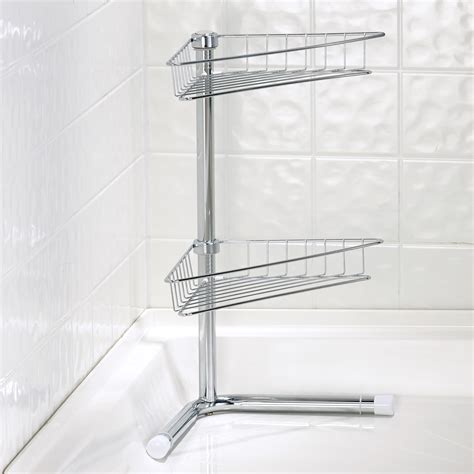 Bathroom Corner Shelf Chrome – Everything Bathroom