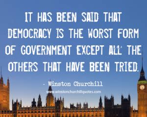 Winston Churchill Quotes About Democracy. QuotesGram