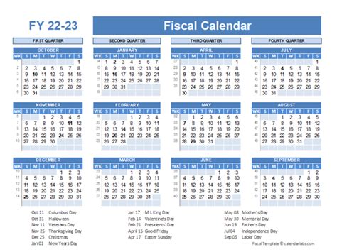 2022 23 Fiscal Year Calendar Uk Template Free Printable Templates - Riset