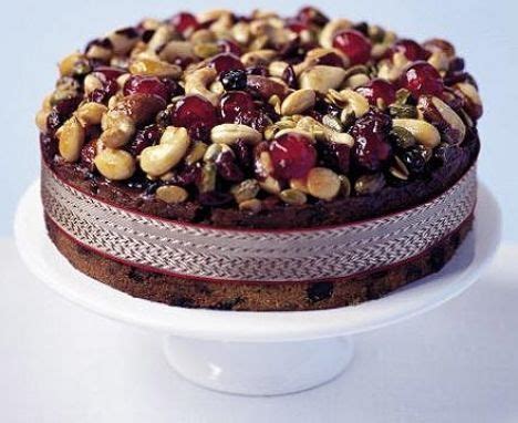 Festive fruit & nut cake | Recipe | Cake toppings, Fruit cake christmas, Bbc good food recipes