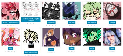 .: Trading Characters for ART :. by N-NANI on DeviantArt