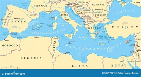 pegamento impacto Aislar mapa politico de la cuenca del mediterraneo ...