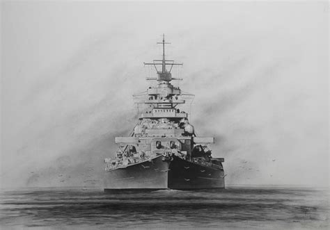 Battleship Bismarck by RainerKalwitz on DeviantArt