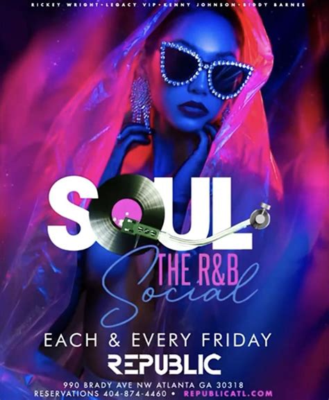 The R&B Social - ATLs #1 Friday Night Destination •NEW LOCATION•, Rose Bar, Atlanta, February 10 ...