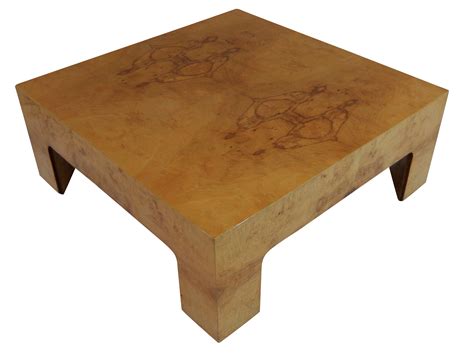 Mid-Century Burl Wood Coffee Table | Chairish