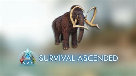 ARK Survival Ascended Mammoth taming guide