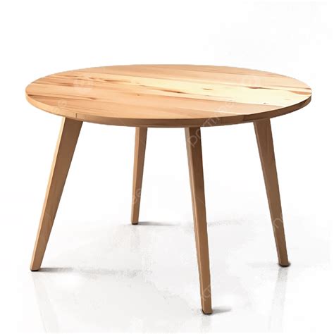 3d Rendering Of A Wooden Table Isolated On Transparent Background, Wooden Table, 3d Table, Table ...