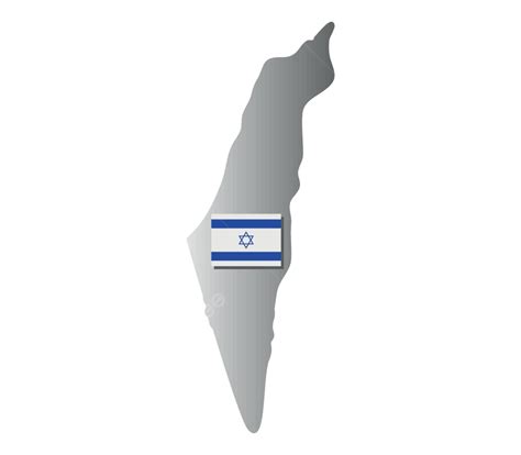 Israel Map With Flag David Jerusalem Country Vector, David, Jerusalem, Country PNG and Vector ...