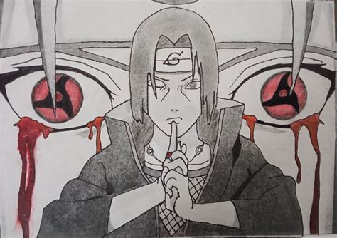 Itachi Uchiha Drawing (Naruto) | Itachi uchiha, Itachi, Anime drawings