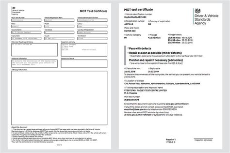 You Can Now Print Your Own MOT Certificate : Content Rally