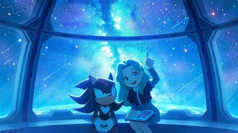 Shadow and Maria | Sonic adventure, Shadow the hedgehog, Sonic the hedgehog