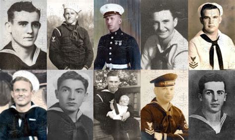 Pearl Harbor Casualty & Survivor Profiles - USS Arizona, USS California ...