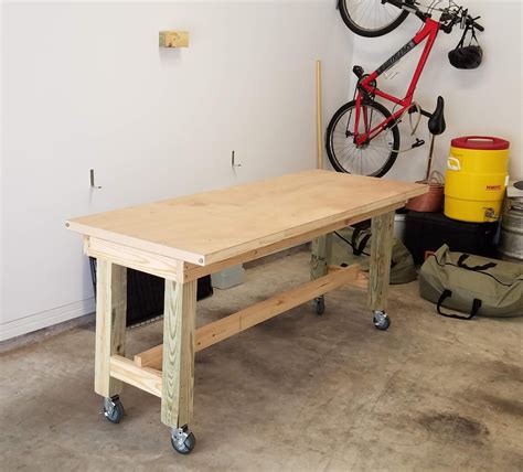 Folding and Rolling Work Bench : r/Workbenches