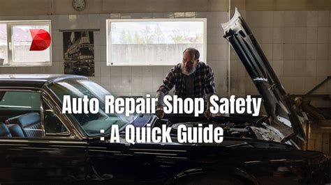 Auto Repair Shop Safety: A Quick Guide - DataMyte