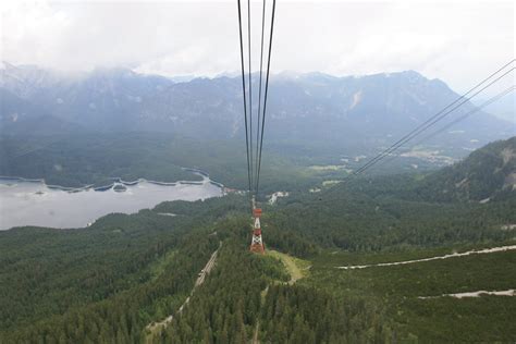 Cable car to the Zugspitze | View at the Eibsee, Cable car t… | Flickr