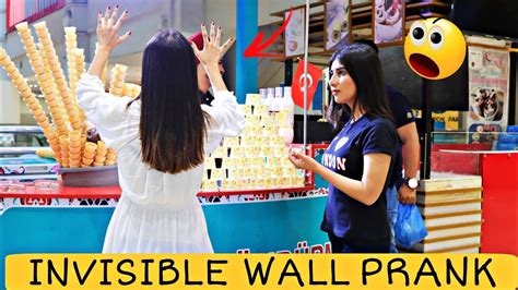 INVISIBLE WALL PRANK@crazycomedy9838 - YouTube