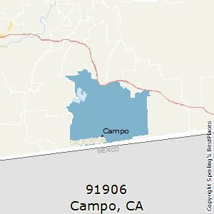 Best Places to Live in Campo (zip 91906), California