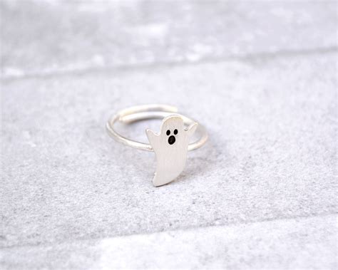 Ghost Ring/halloween Ring/halloween Jewelry/phantom | Etsy