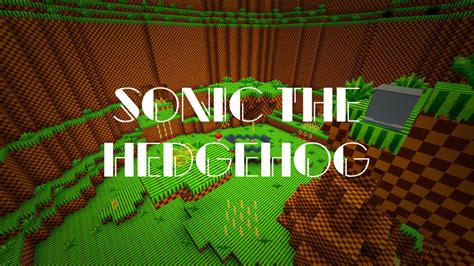 Minecraft Adventure Map: SONIC THE HEDGEHOG (DEMO RELEASE) - YouTube