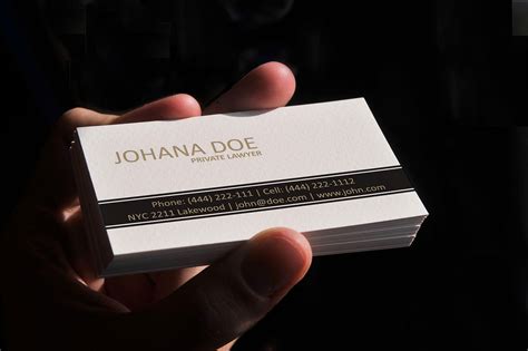 20 Creative Lawyer Business Card Designs - Best Blog Themes