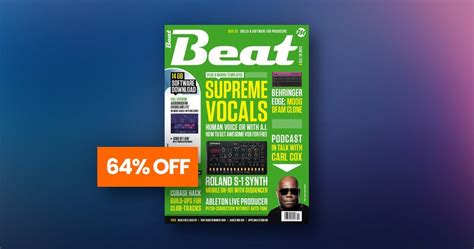 Get 64% OFF Beat Magazine Subscription 2023 at VST Buzz – DawCrash
