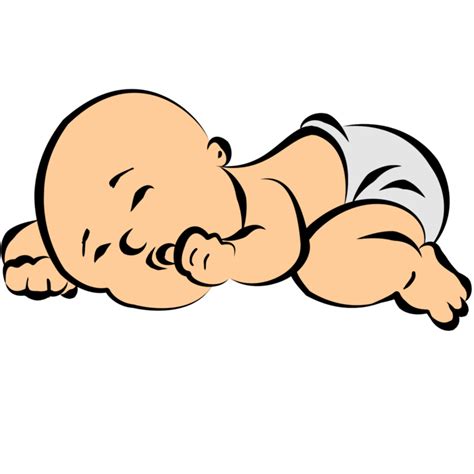 Baby Sleeping Clip Art - Cliparts.co