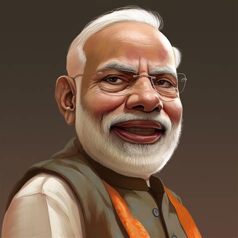 Premium Photo | Narendra Modi Cartoon Character Narendra Modi AI