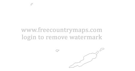 Outline maps of Anguilla : Vector and gif map for YouTube