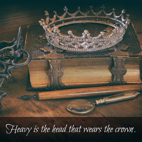 Heavy is the head that wears the crown. - Mindset Made Better