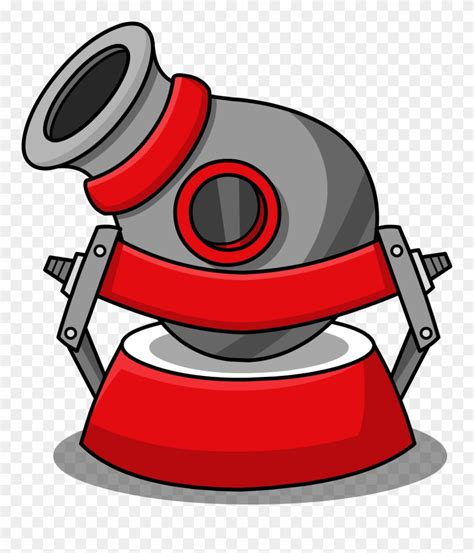 Cartoon Cannon Png Clipart (#3125077) - PinClipart