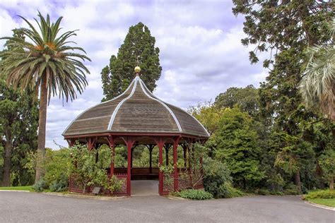 Free Images : australia, melbourne, vic, gardens, rose, pavilion, gazebo, botanical garden ...
