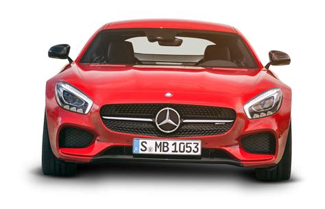 Download Mercedes AMG GT Red Car PNG Image for Free