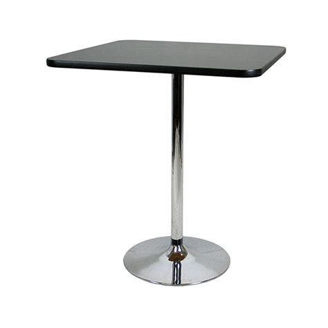 Square Bar Table - Black - 36" - 24 Seven Productions