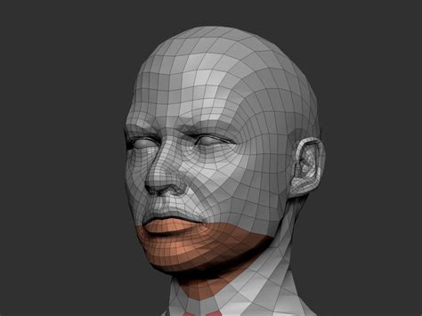 head topology - Google Search | 3d 모델링, 모델링, 머리