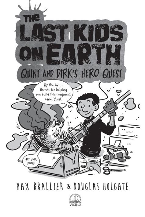 The Last Kids on Earth: Quint and Dirk's Hero Quest by Max Brallier: 9780593405352 | Brightly Shop