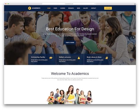 17 Best Students-Friendly School Website Templates 2024 - Colorlib