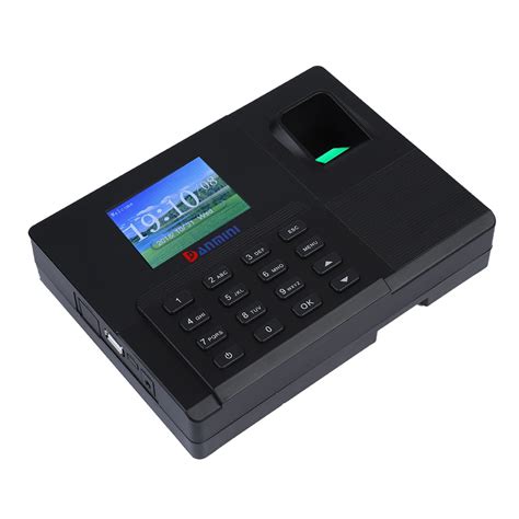 Kritne Clock Time Card Machine, Fingerprint Attendance Machine, 2.8 TFT LCD Fingerprint Employee ...