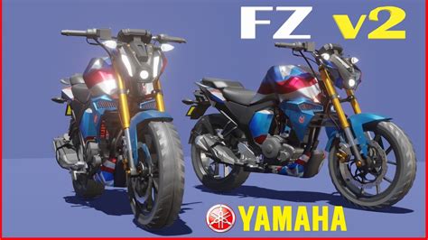 FZ v2 Modification | MT15 new Headlights on Old Fz v2 | Modified Yamaha - YouTube