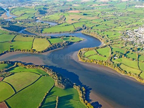 Stoke Gabriel on the River Dart in Devon Stock Photo - Image of hill, green: 247386822