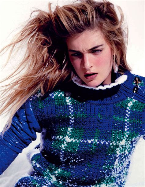 visual optimism; fashion editorials, shows, campaigns & more!: ski pass: ophelie rupp by max ...