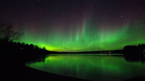 Northern Lights in Park Rapids, MN on Nov. 7, 2017 - YouTube