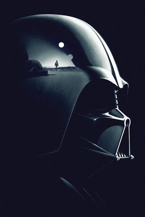 Darth Vader Star Wars Movie Fan Art Poster | Uncle Poster