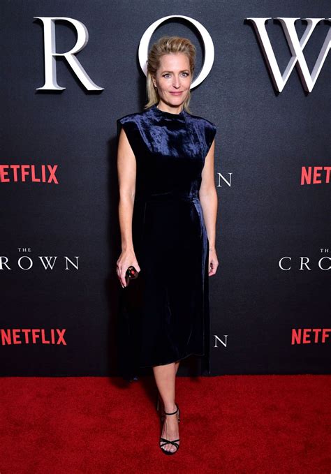 GILLIAN ANDERSON at The Crown, Season 3 Premiere in London 13/11/2019 ...