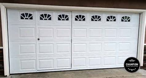 3 Advantages of having a garage door with a built-in man (pedestrian) door - Champion Garage ...