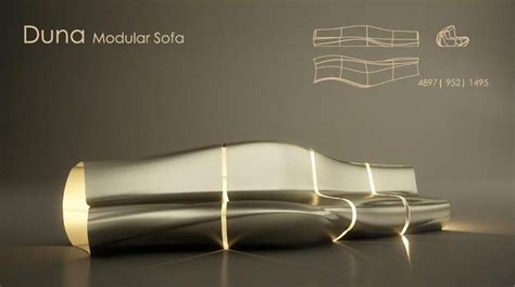 Futuristic furniture, Design, Modular sofa