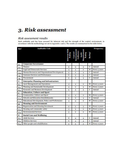 10 Internal Audit Risk Assessment Templates In Doc Pdf Free | Free Nude Porn Photos