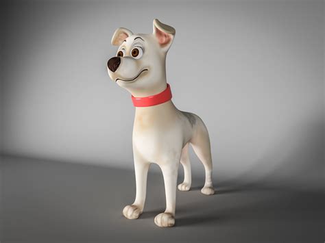 3D model Cartoon dog VR / AR / low-poly | CGTrader