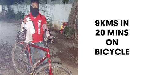 Zomato Delivery Boy Rides 9kms in 20 mins To Fulfil An Order, Is Gifted ...